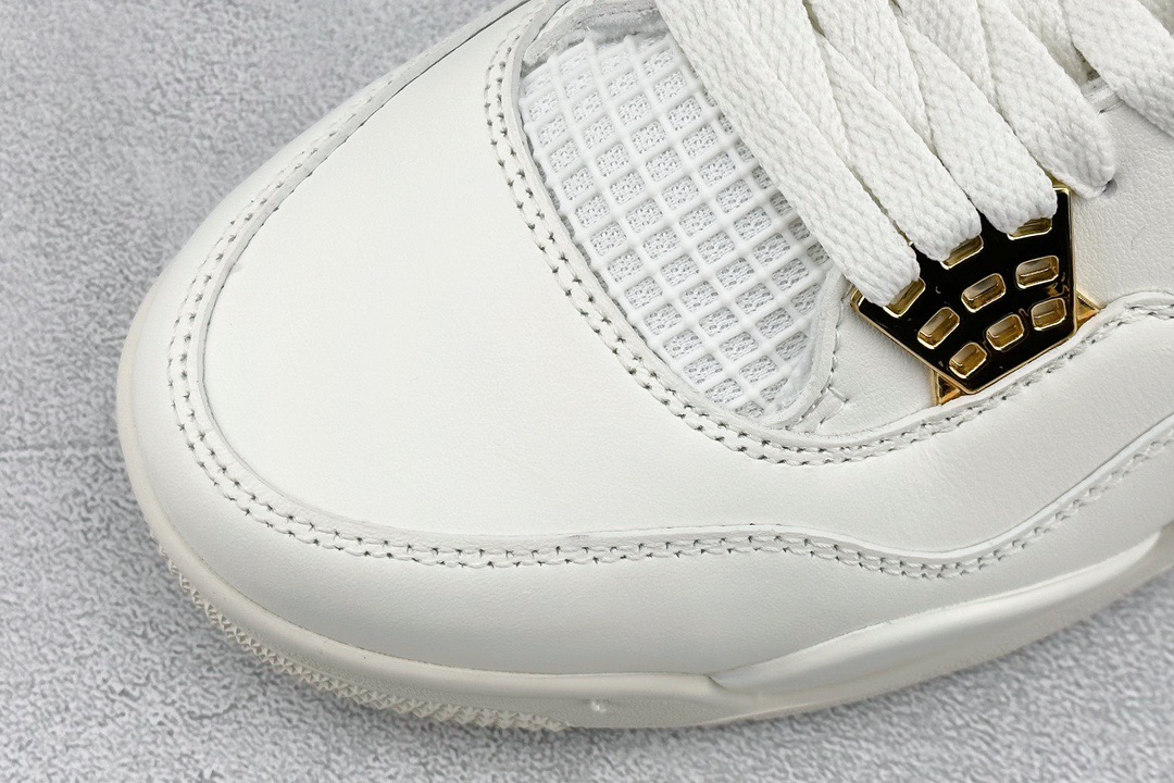 Air Jordan 4 OG sail metallic Gold AQ9129-170 - CCSHOES