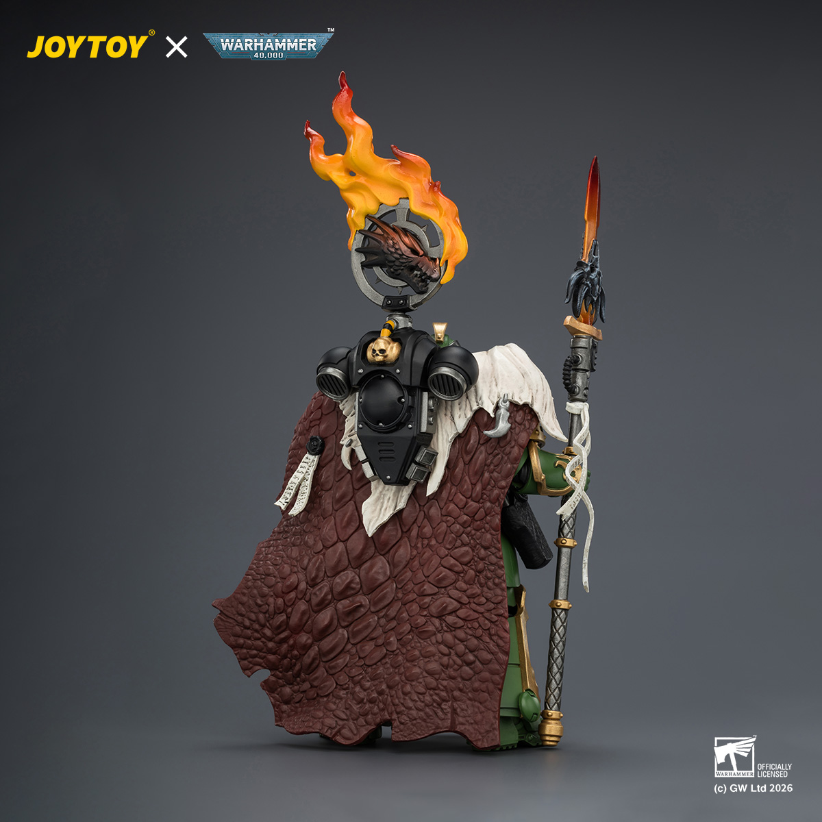 JOYTOY JT04438 Warhammer 40k 1:18 Salamanders Vulkan He'stan the Forgefather - JOYTOY WORLD