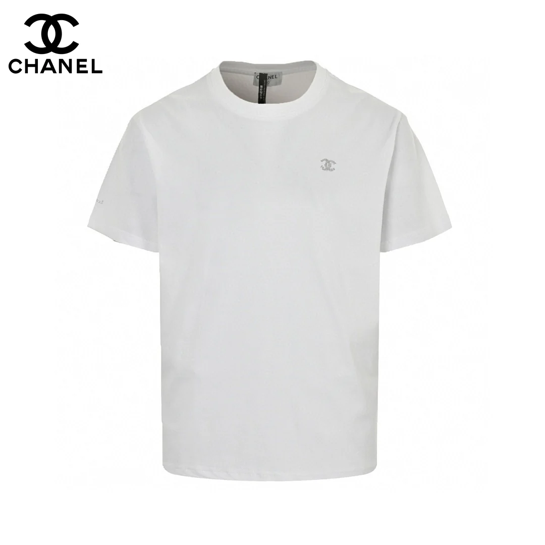 Chanel Classic Logo T-Shirt in White