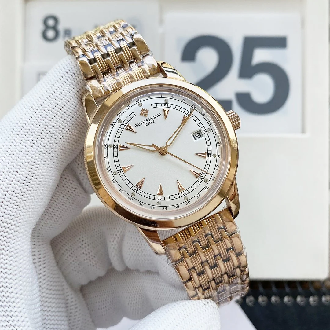 Patek Watch  CALATRAVA GOLD CASE 40MM