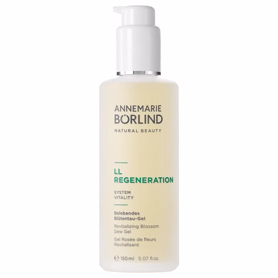 Belebendes Blütentau-Gel