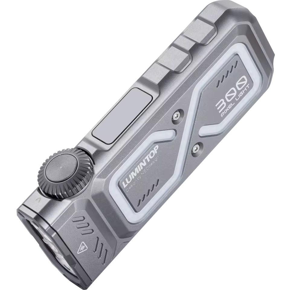 Lumintop Pixel multi flashlight 1300LM High Brightness Flashlight -UV LEP RGB Hourglass USB-C 265M Long Range powerful flashlig