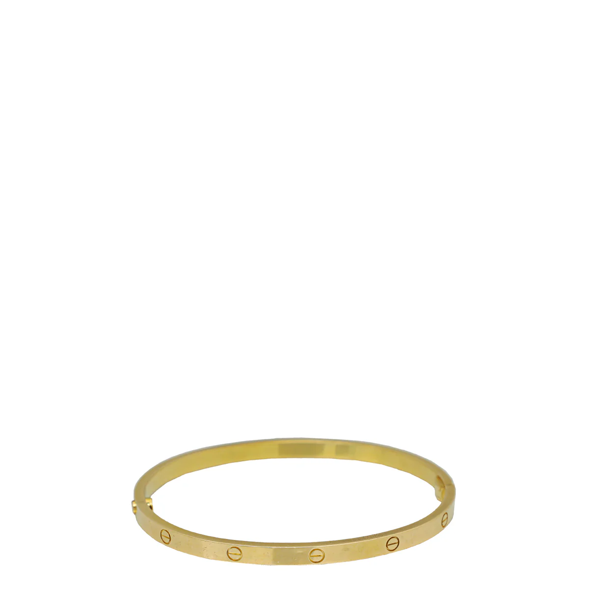 Cartier 18K Yellow Gold Small Model Love Bracelet 17