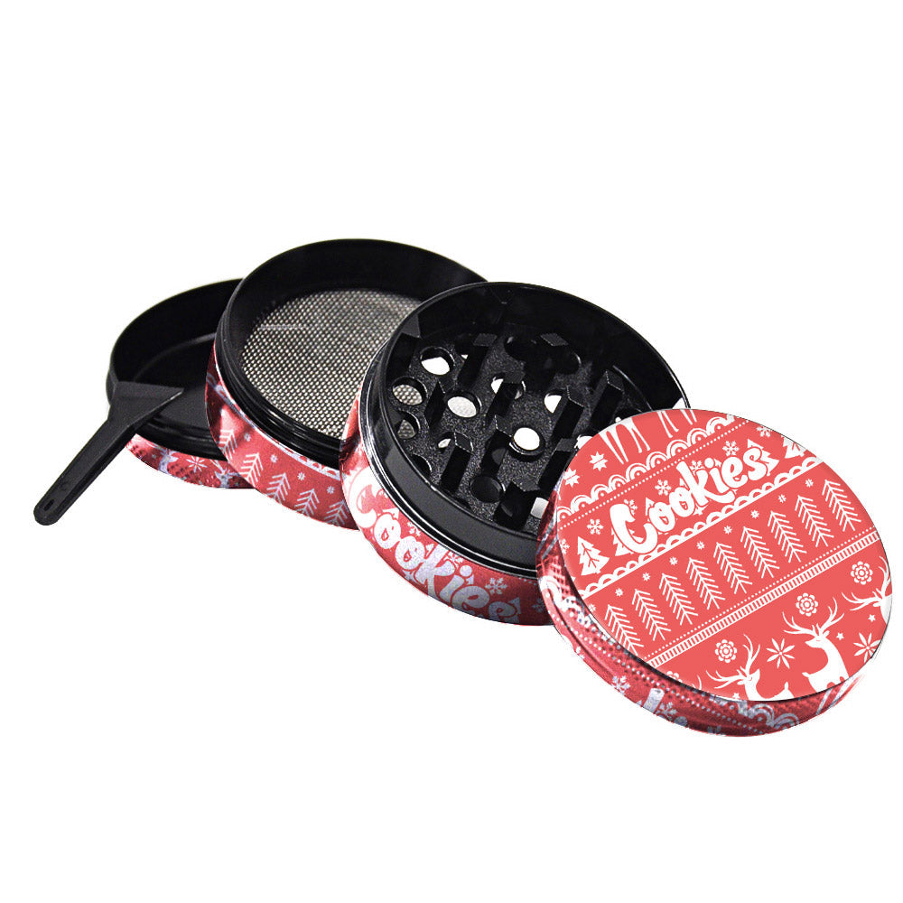 Cookies 4 Layer Novelty Weed Grinder (Random Pattern)