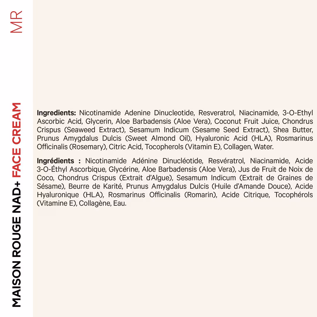 CODEAGE  Maison Rouge - NAD+ Face Cream