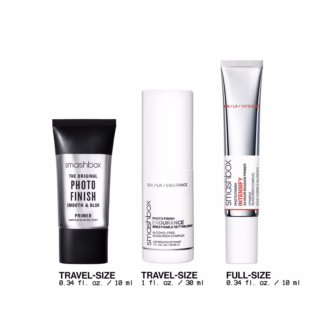 Smashbox  On-Set Essentials: Primer + Setting Spray Trio