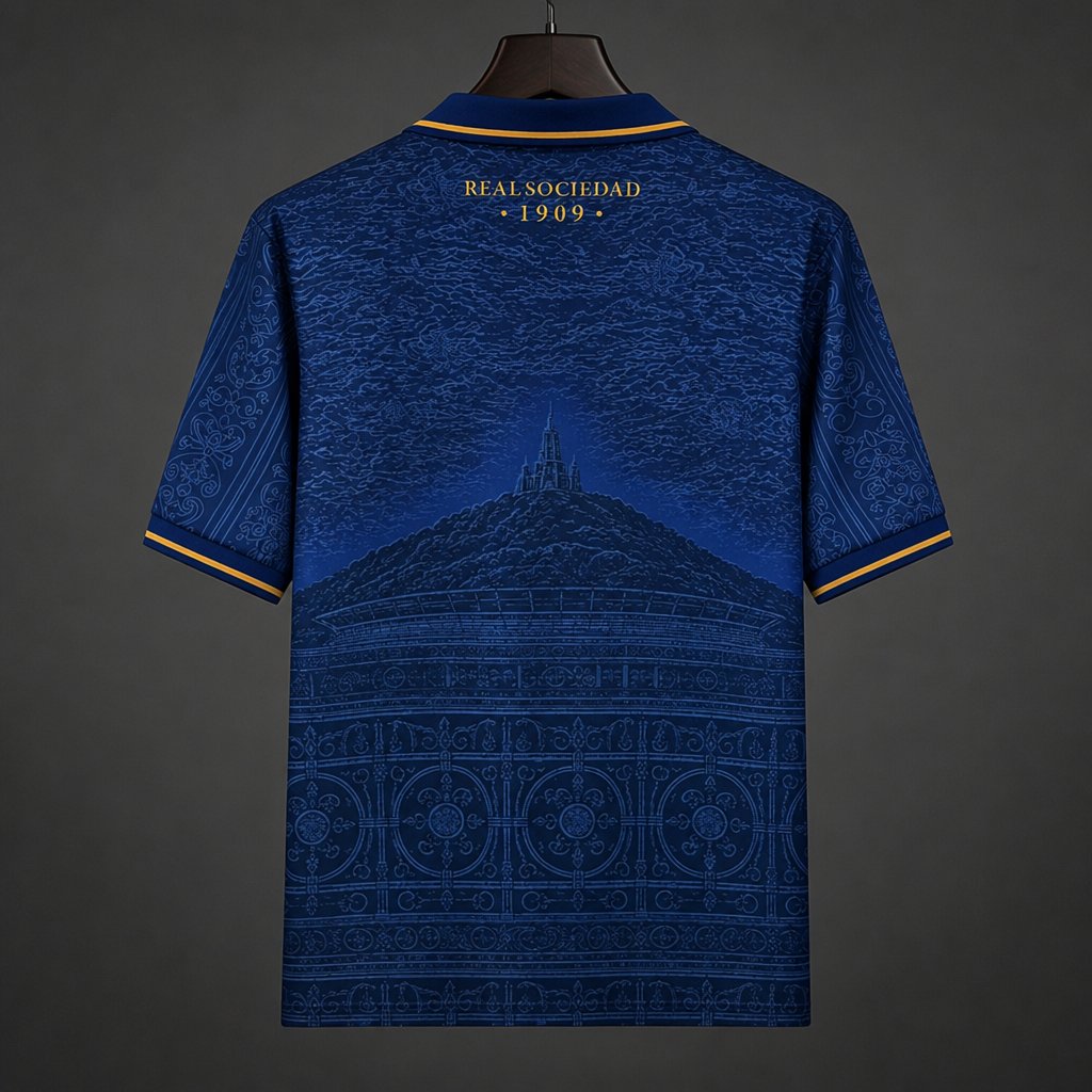 2026/2027 Real Sociedad Polo Collar Navy Football Shirt (Fan version)
