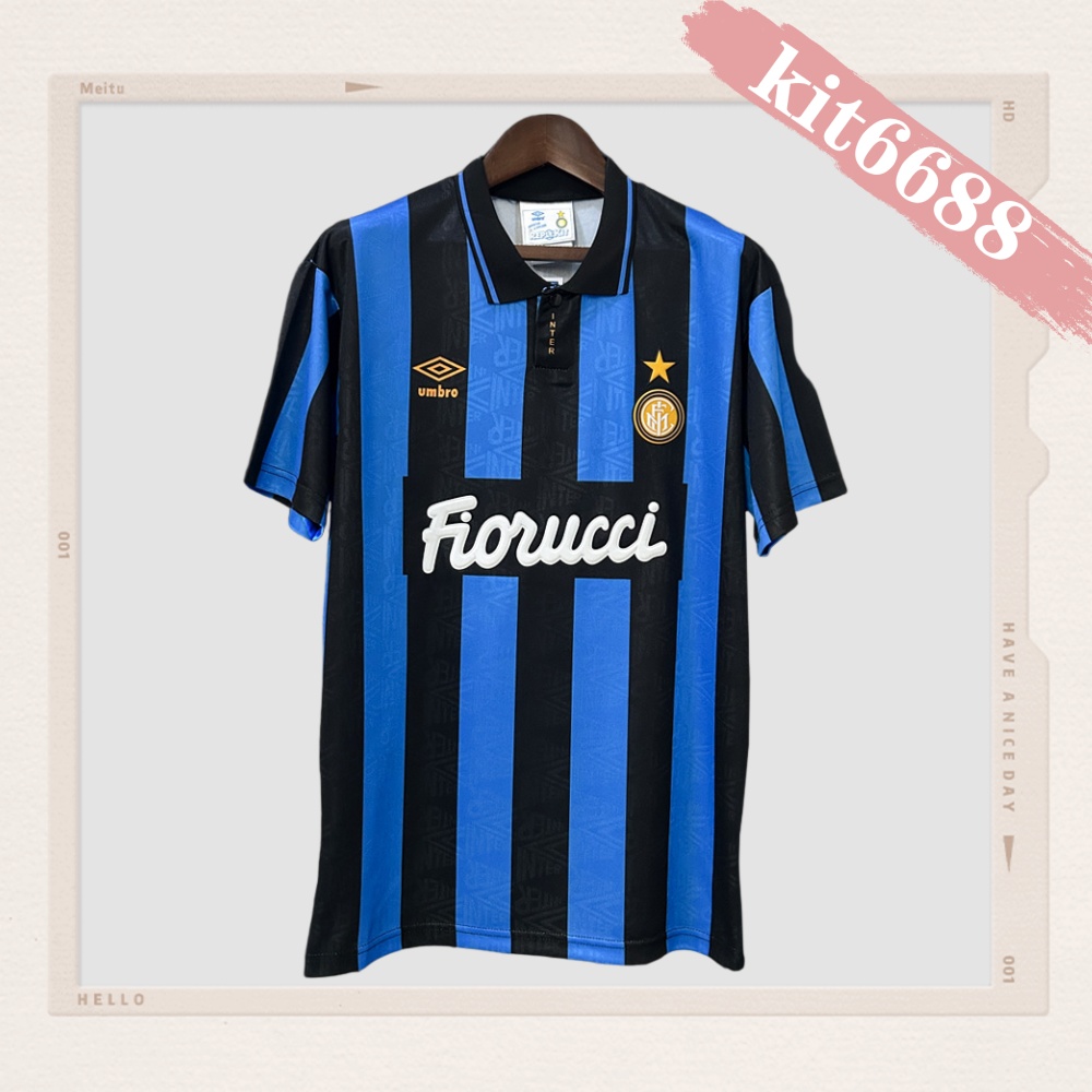 1992/1993 Inter MilanHome Retro Football Shirt