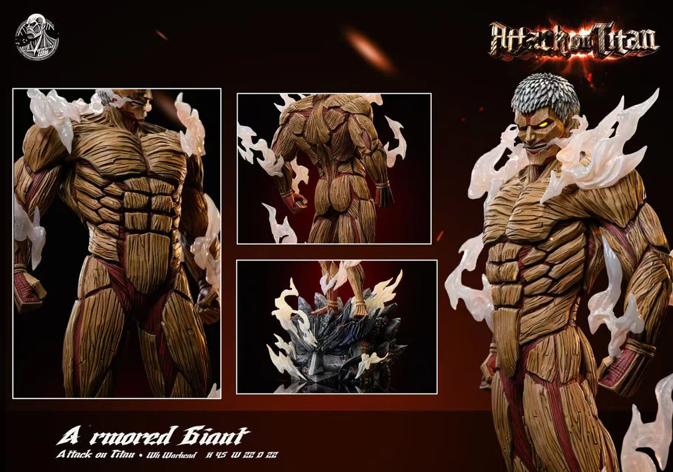 Attack on Titan - Armored Titan | 1:4 Resin Statue | by Warhead Studio