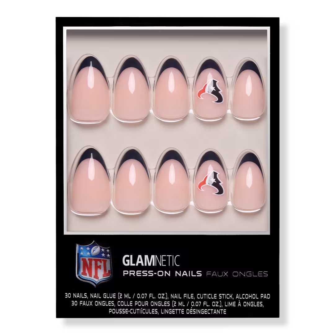 Glamnetic x Fanatics Nail  Houston Texans Press-On Nails