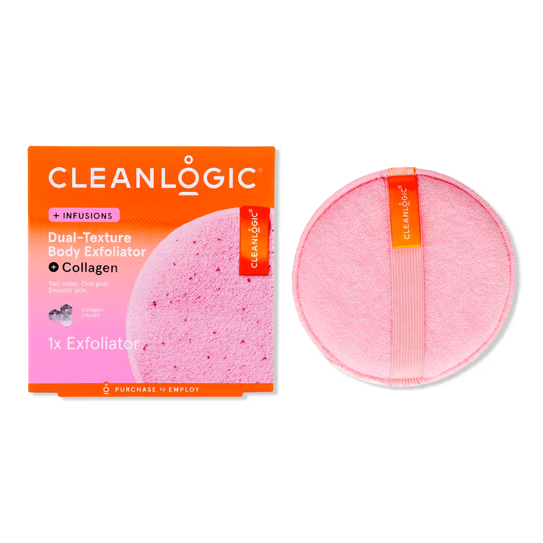 Cleanlogic  Infusions Dual Texture Body Exfoliator + Collagen