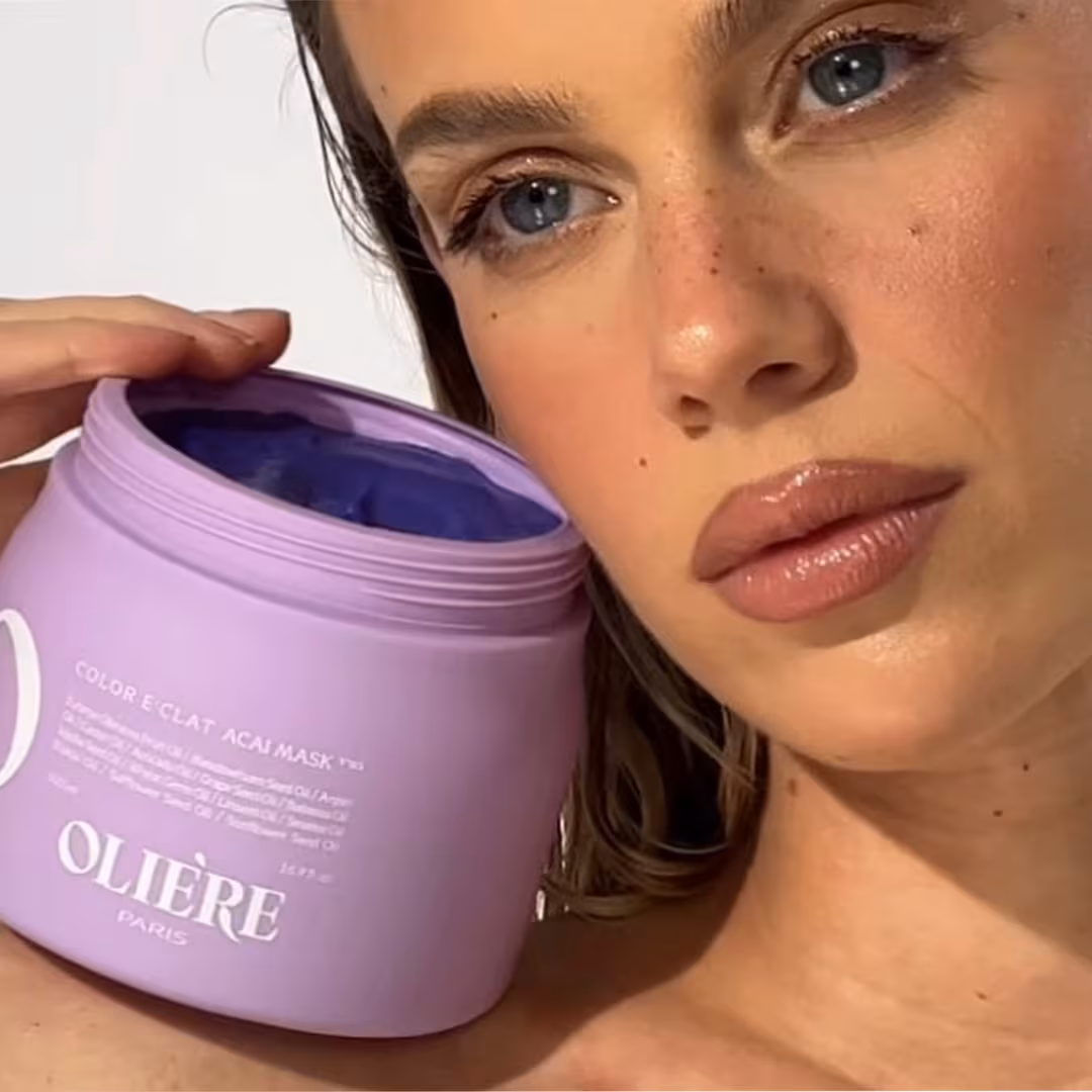 Oliere Paris  Color Éclat Açaí Color-Correcting Hair Mask