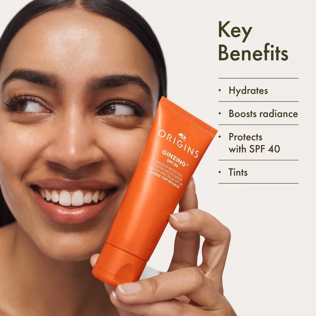 Origins  Ginzing SPF 40 Energy-Boosting Tinted Moisturizer