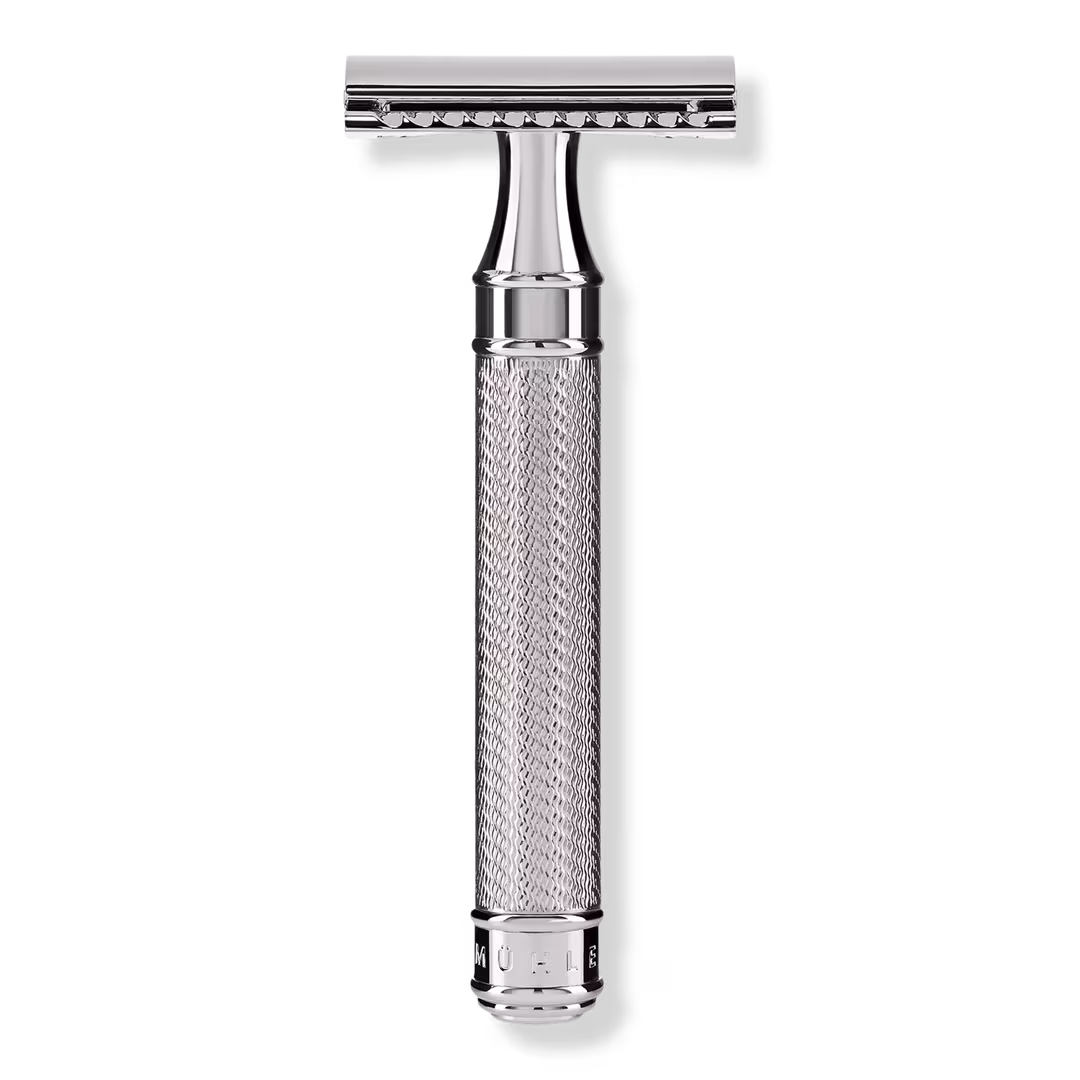 MÜHLE  Traditional Large Chrome Safety Razor - Closed Comb