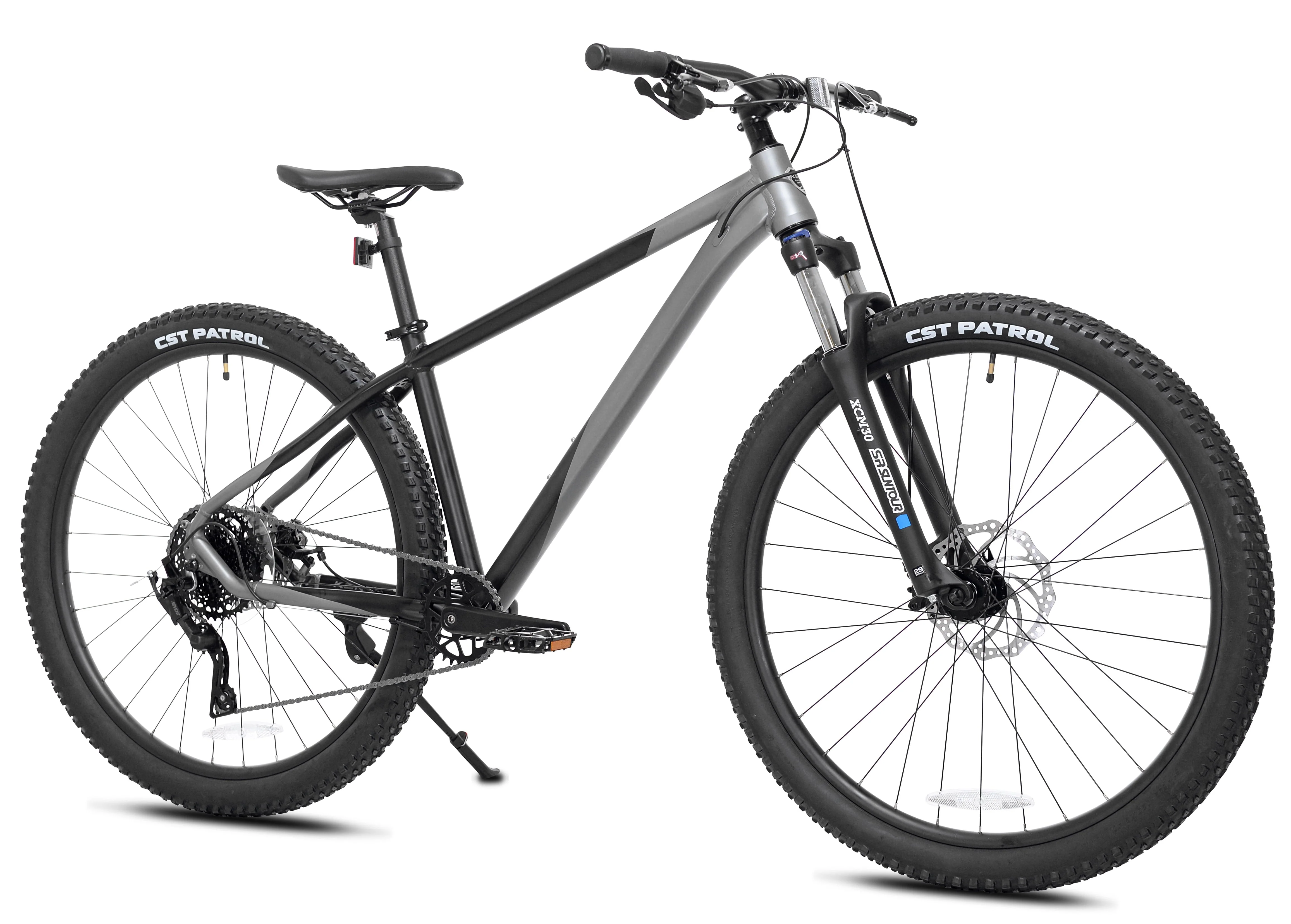 Kent Bicycles 29" Men's Trouvaille Mountain Bike Large, Black and Taupe