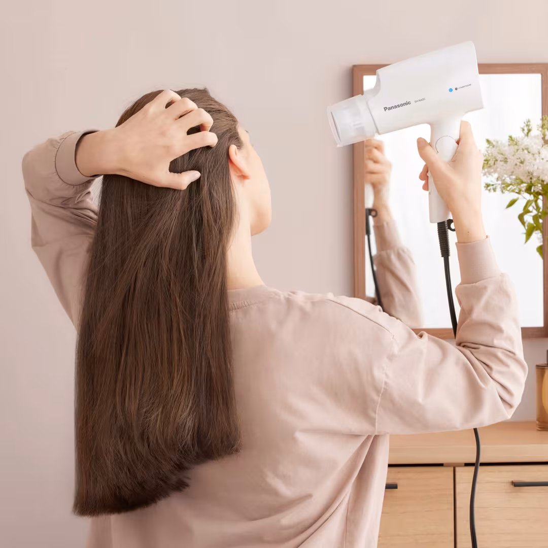 Panasonic  Nanoe Compact Oscillating Quick-Dry Hair Dryer