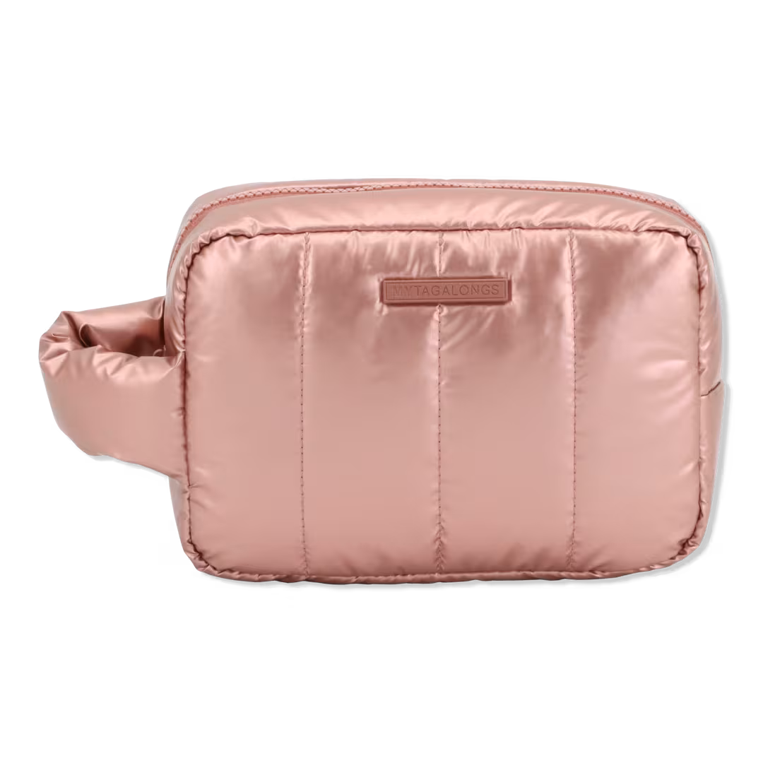 MYTAGALONGS  Metallic Cosmetic Pouch