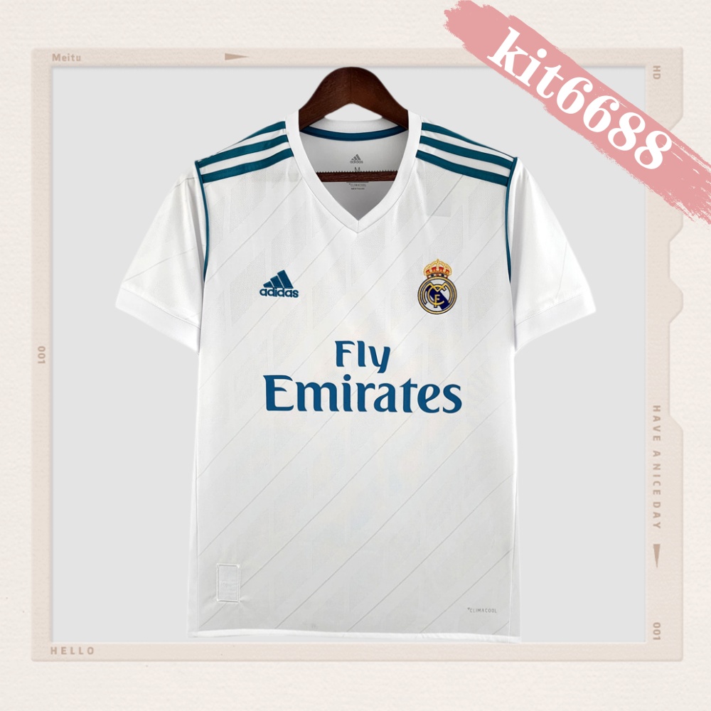 2017/2018 Real Madrid Home Retro Football Shirt