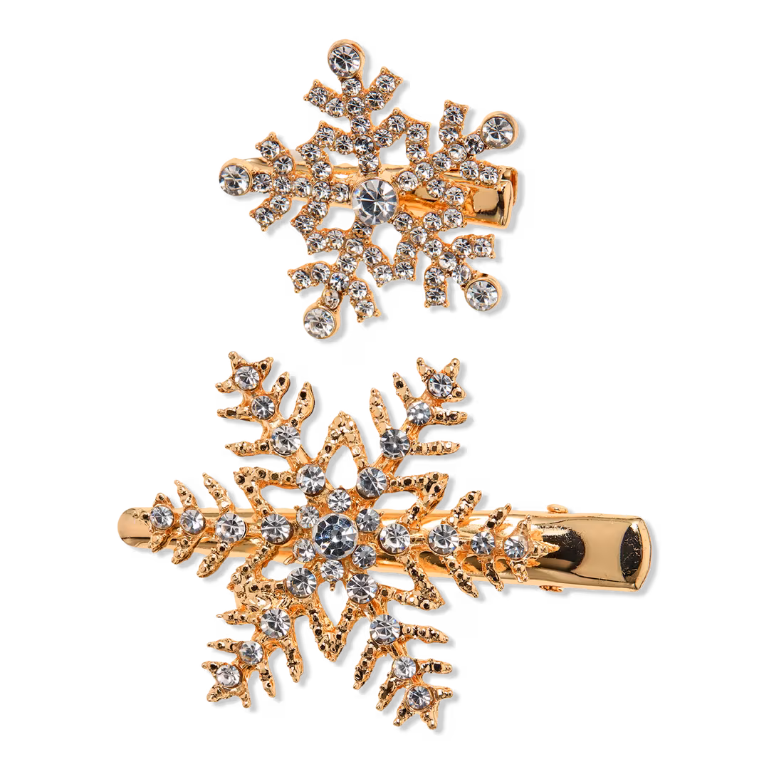 Conair Accessories  Snowflake Salon Clips