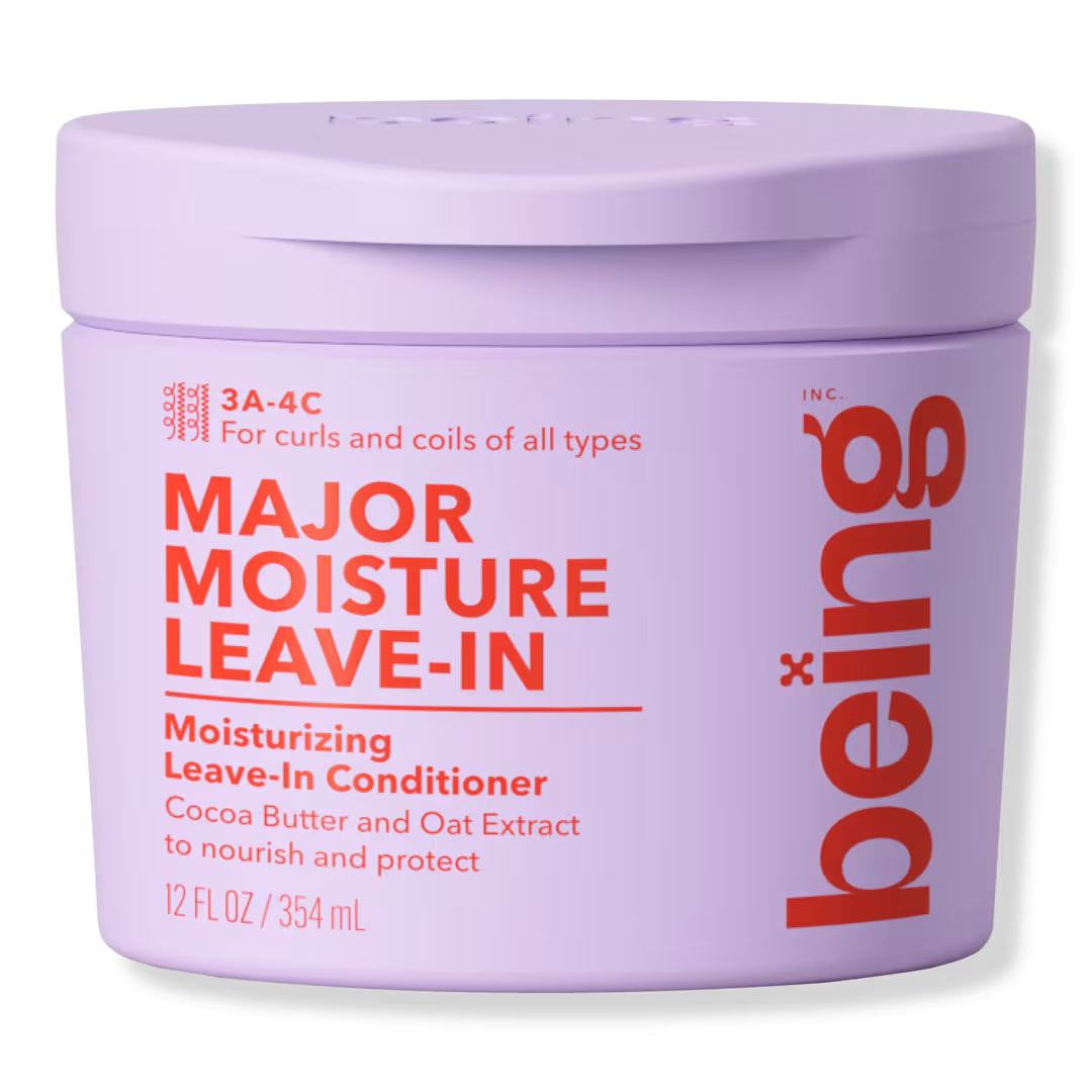 being  MAJOR MOISTURE Moisturizing Leave-In Conditioner