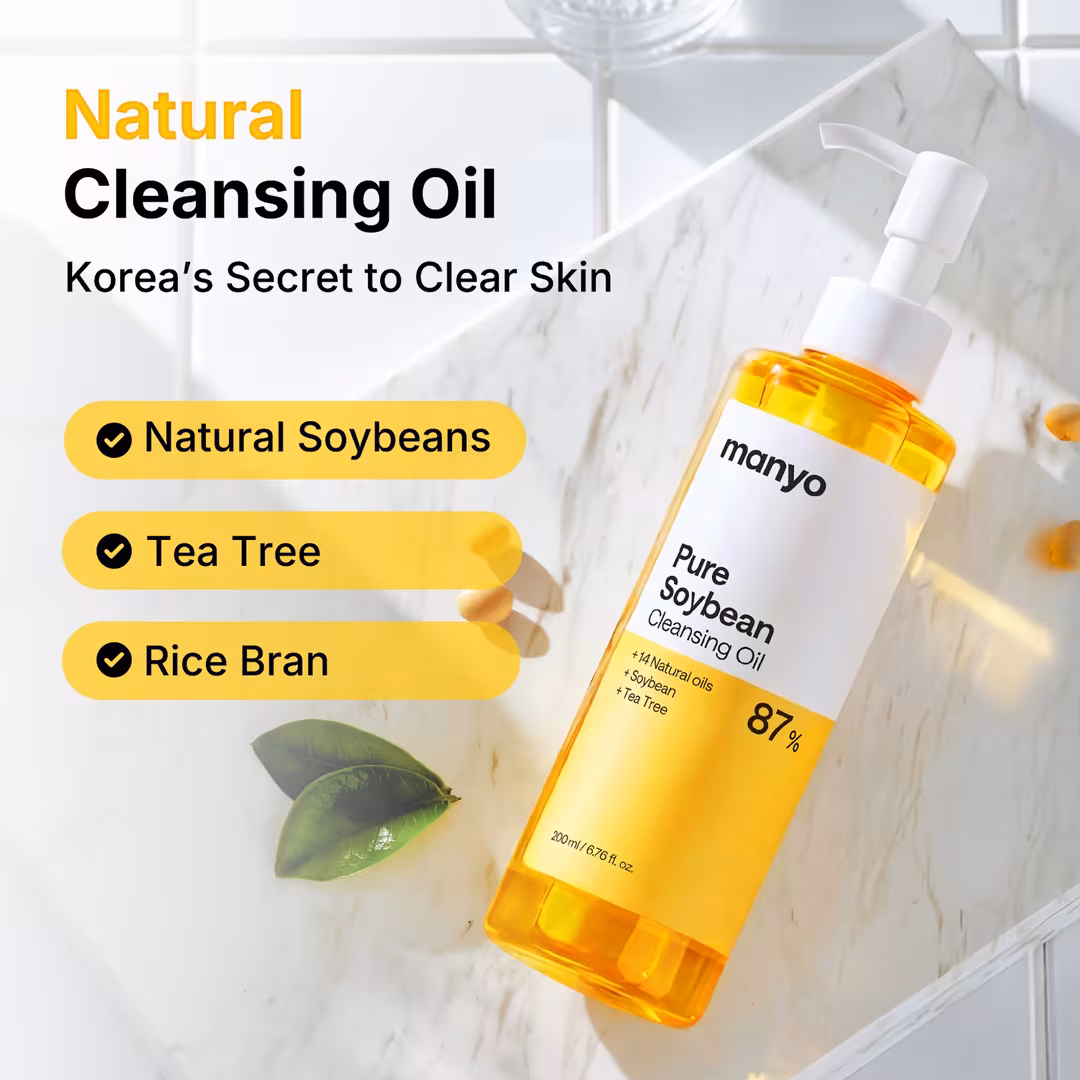 ma:nyo  Pure Soybean Cleansing Oil