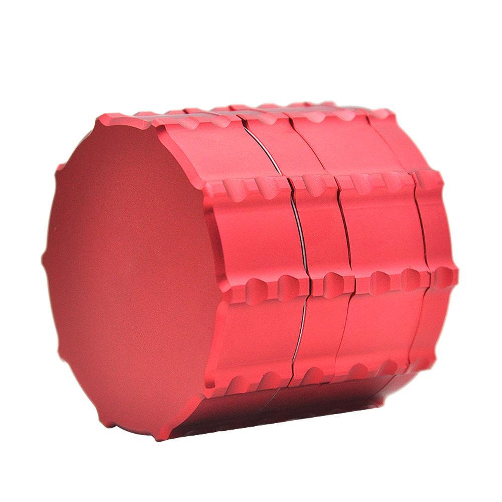 Notch Gear Novelty Aluminium 4-Layer Herb Grinder 60 MM (4 Colors)
