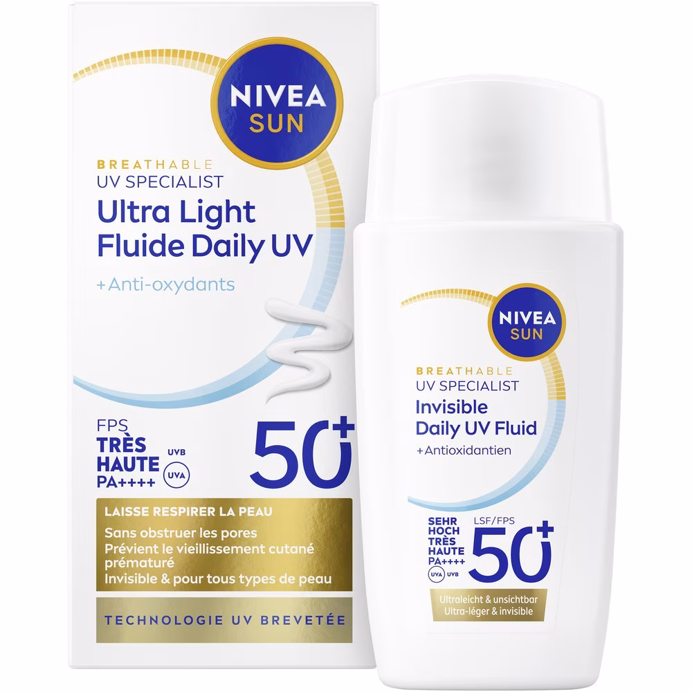 UV GESICHT EXPERTE Invisible Daily UV Fluid LSF50+