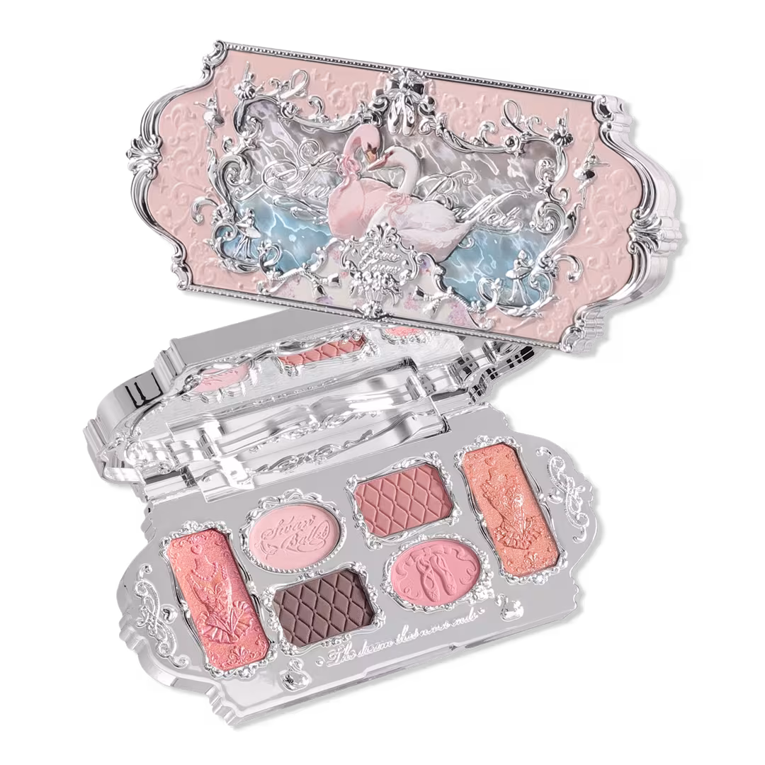 Flower Knows  Swan Ballet Series Six-Color Makeup Palette