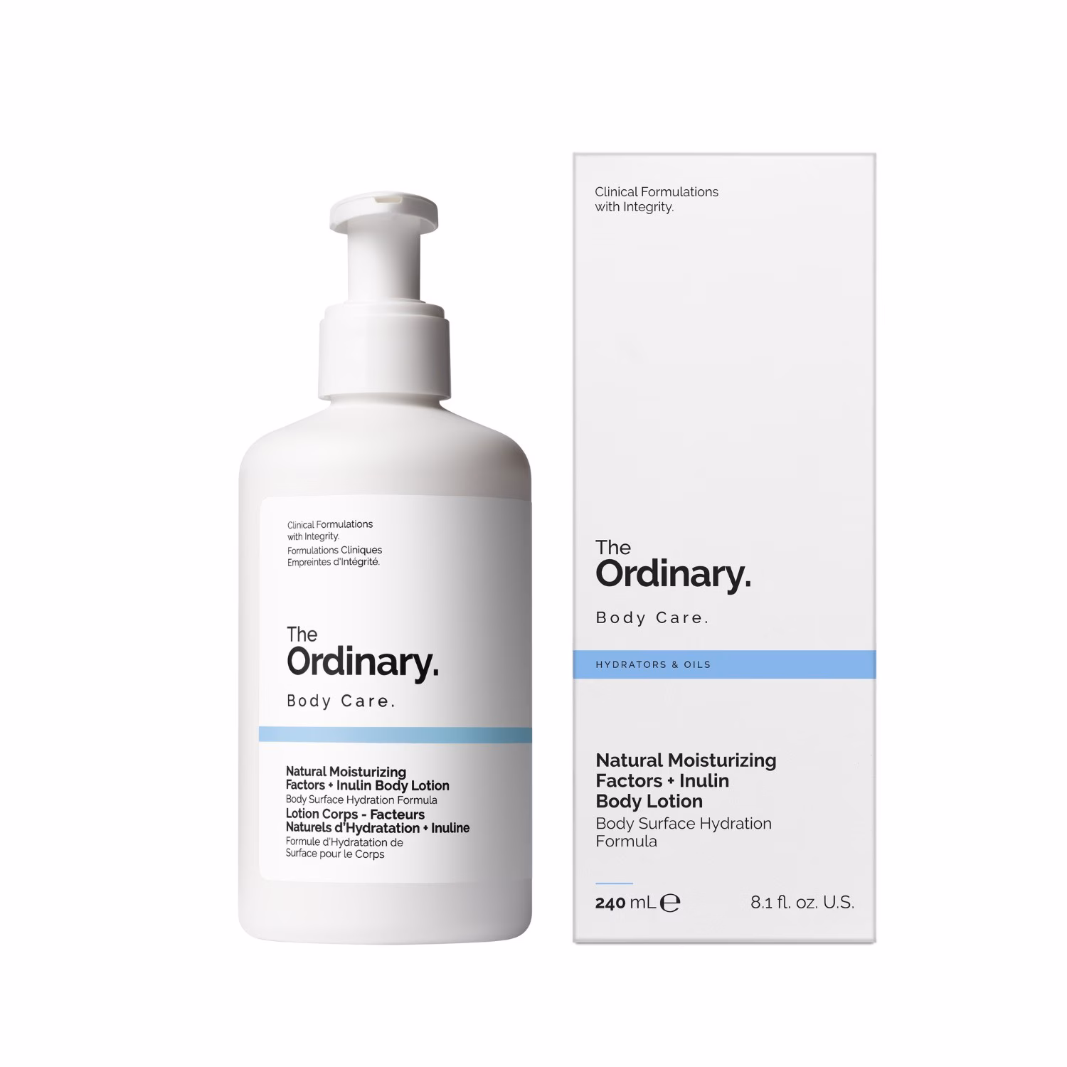 Body Care. Natural Moisturizing Factors + Inulin