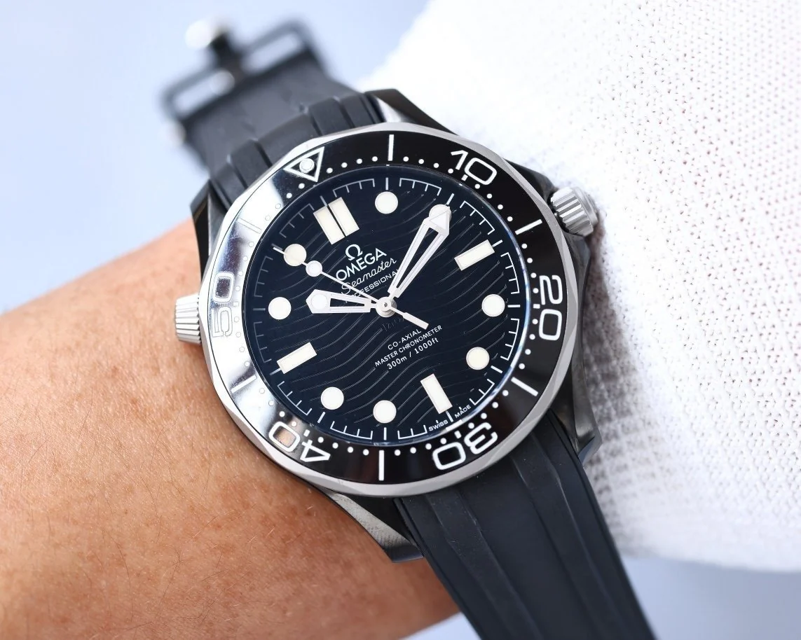 Omega Watch SEAMASTER PROFESSIONAL 300M DIVER BLACK CASE LIMITED EDITION