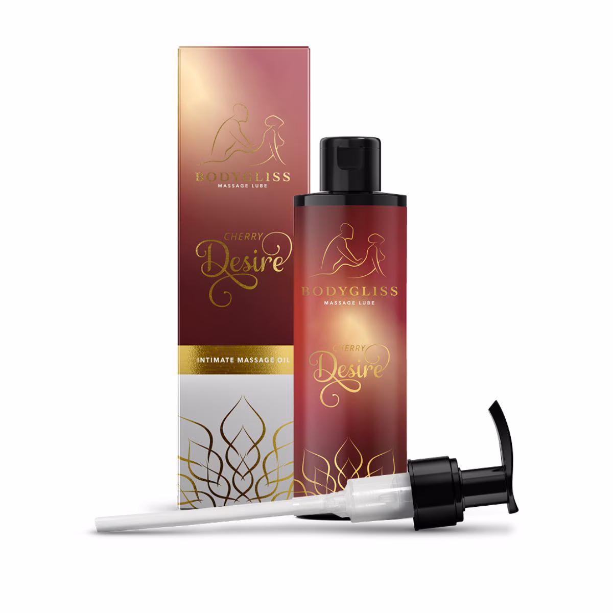 Cherry Desire Massageöl und Gleitmittel