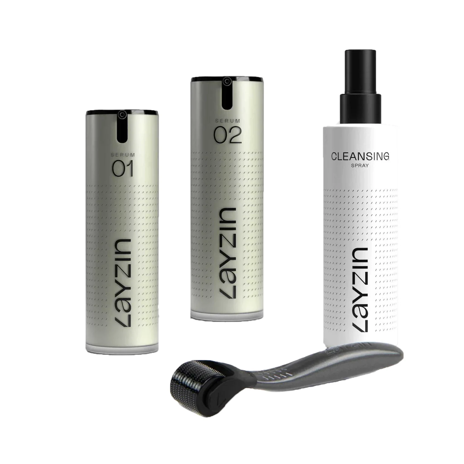 Anti-Aging DUO-Serum-Set mit Dermaroller 0,55 mm