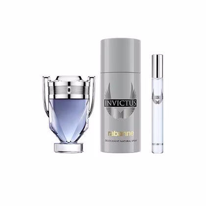 Rabanne Invictus Eau de Toilette Gift Set for him 50ML