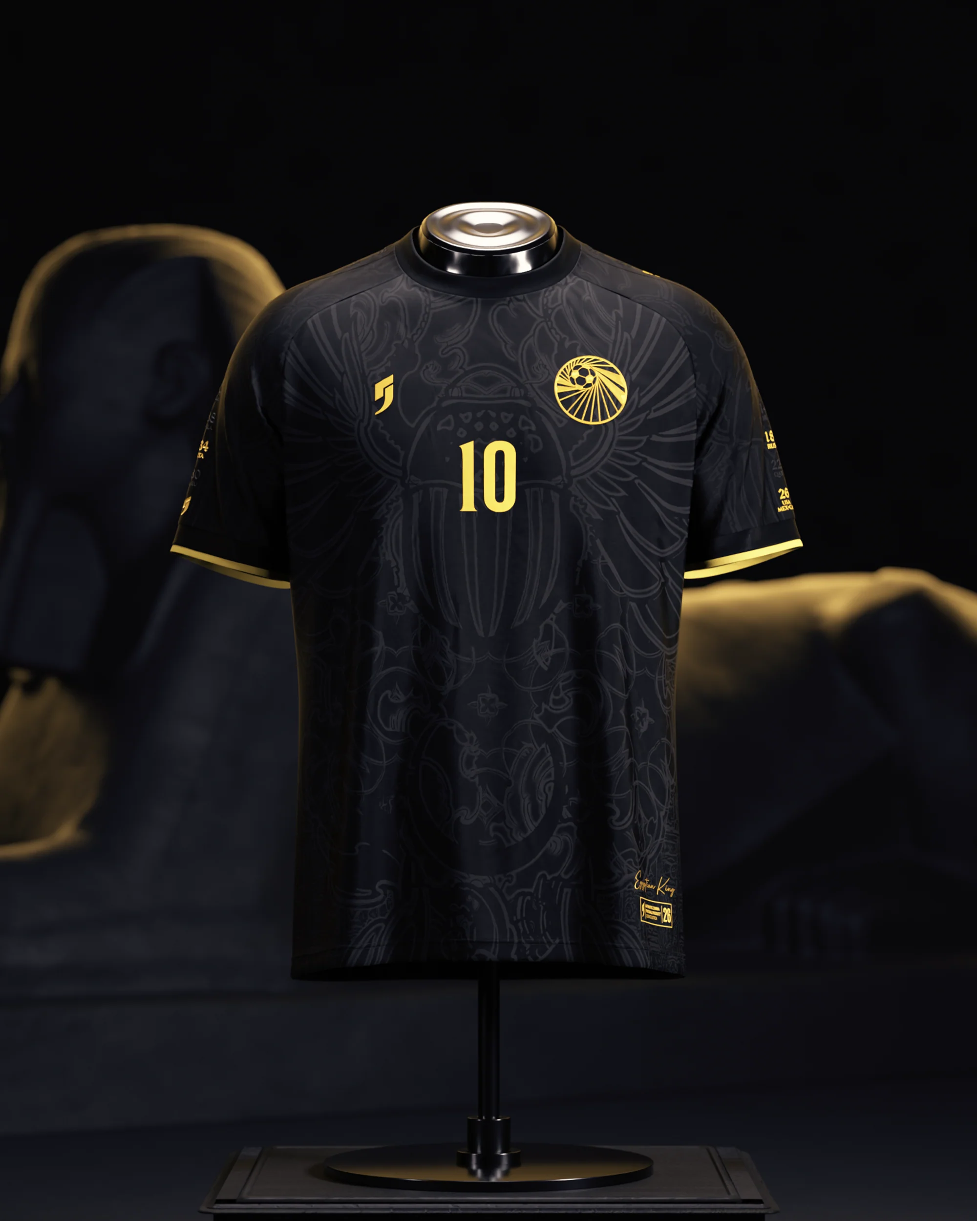 Egyptian King Heritage Jersey (2026WC Edition)