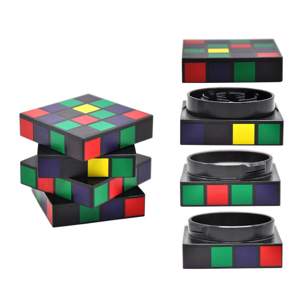 Magic Cube Aluminum Alloy Herb Grinder