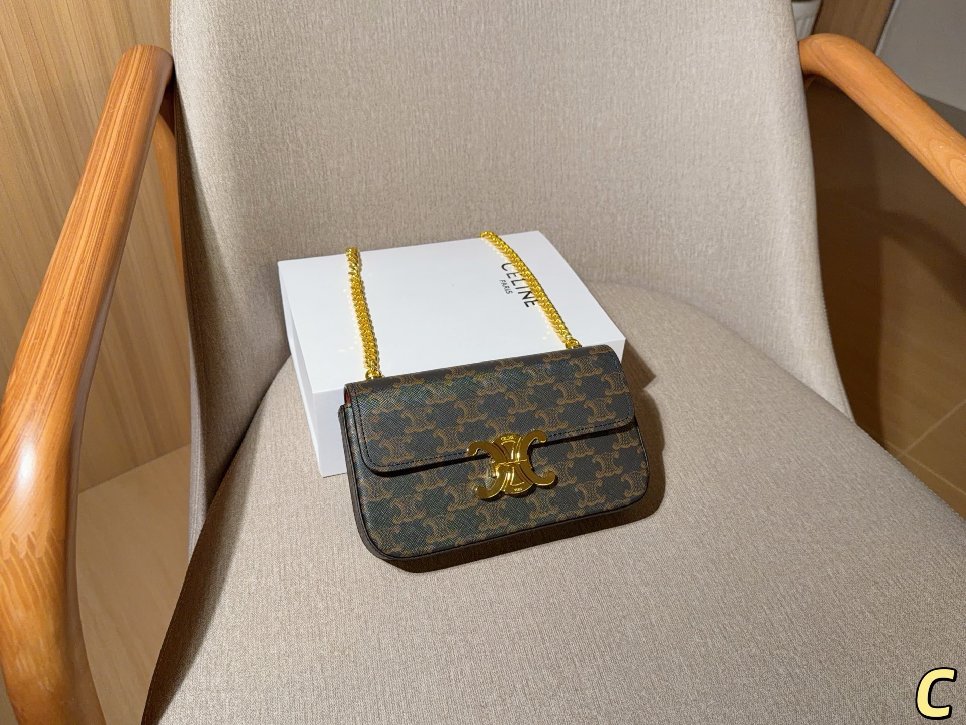 Celine Claude Shoulder Bag