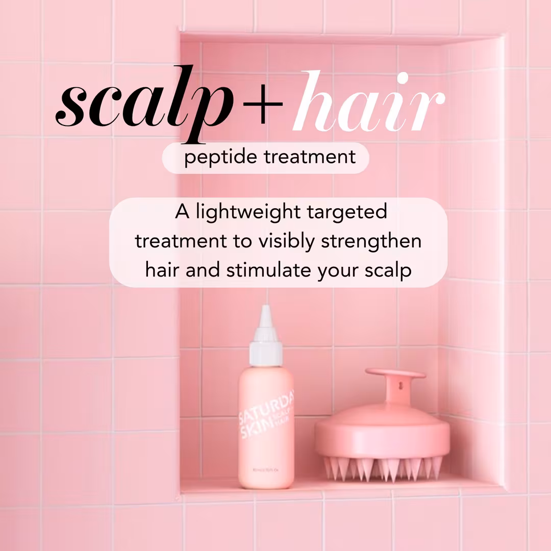 Saturday Skin  Scalp + Hair Strengthening Peptide Treatment for Hair Growth