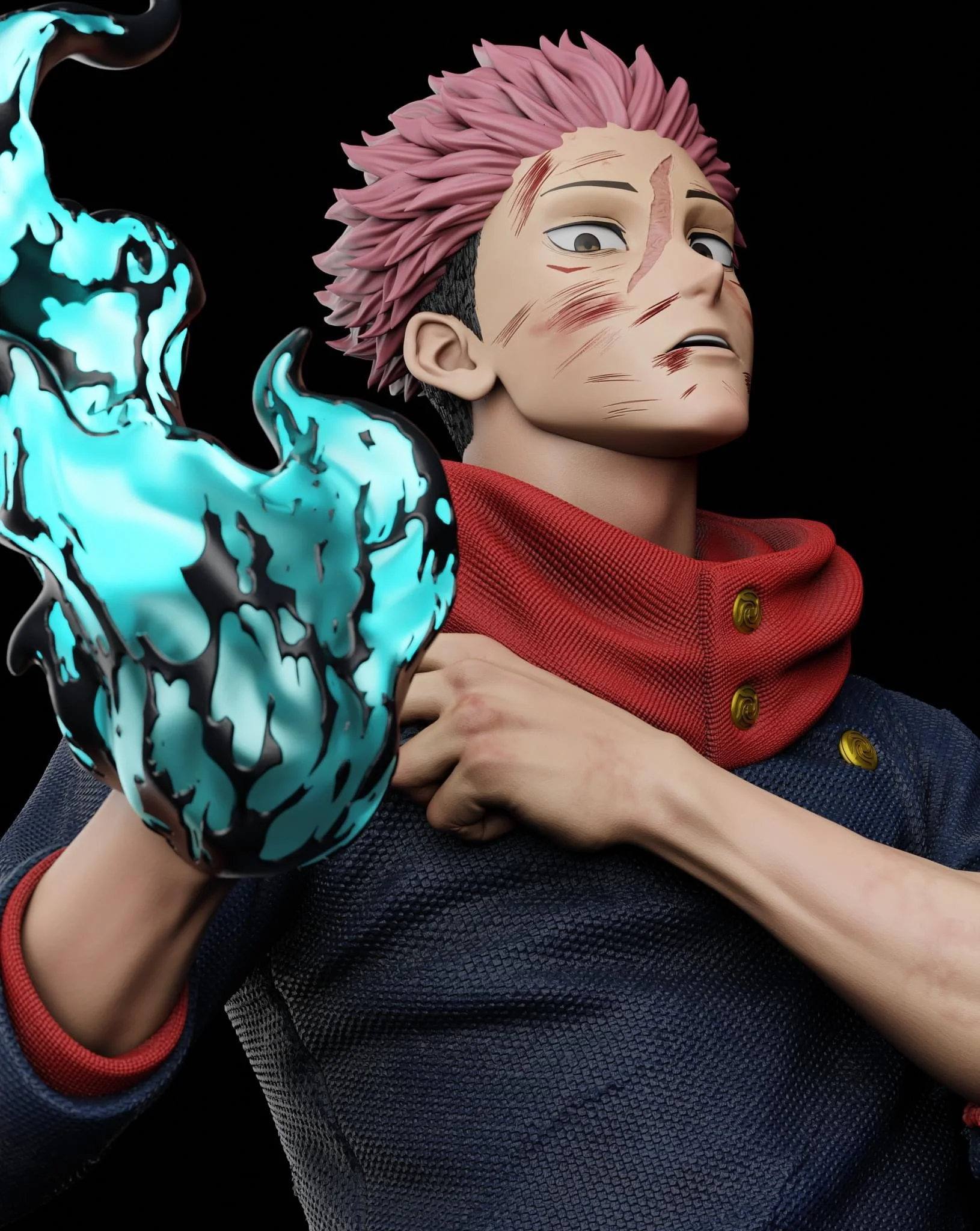 Jujutsu Kaisen - Itadori Yuji | 1:6 Resin Statue | von Zenkai Studio