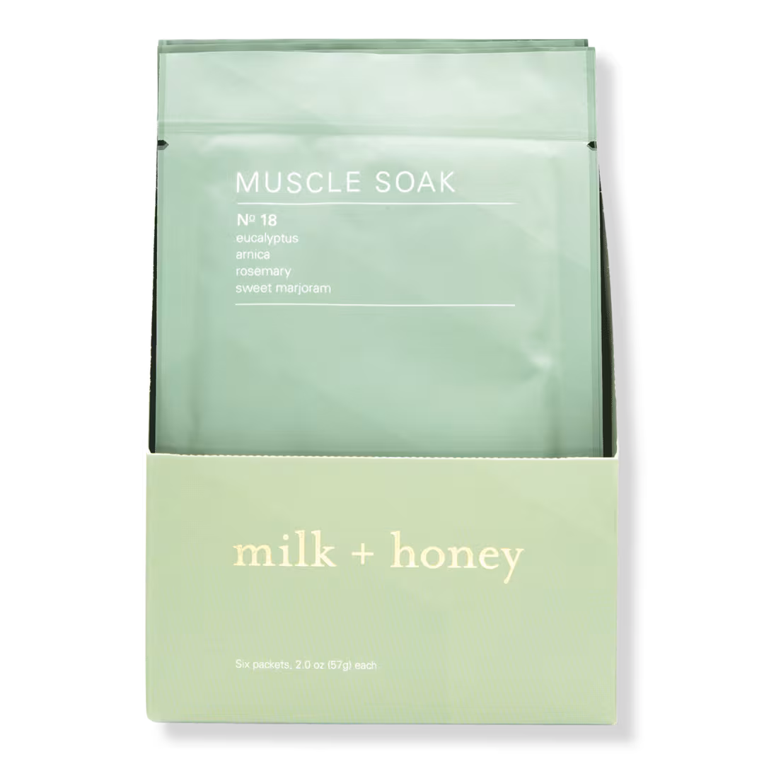 Milk + Honey  Eucalyptus, Arnica, Rosemary & Sweet Marjoram Muscle Soak No.18 Set