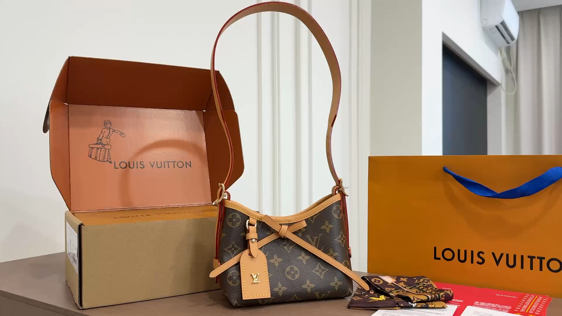 LV Nano Carryall Monogram Bag
