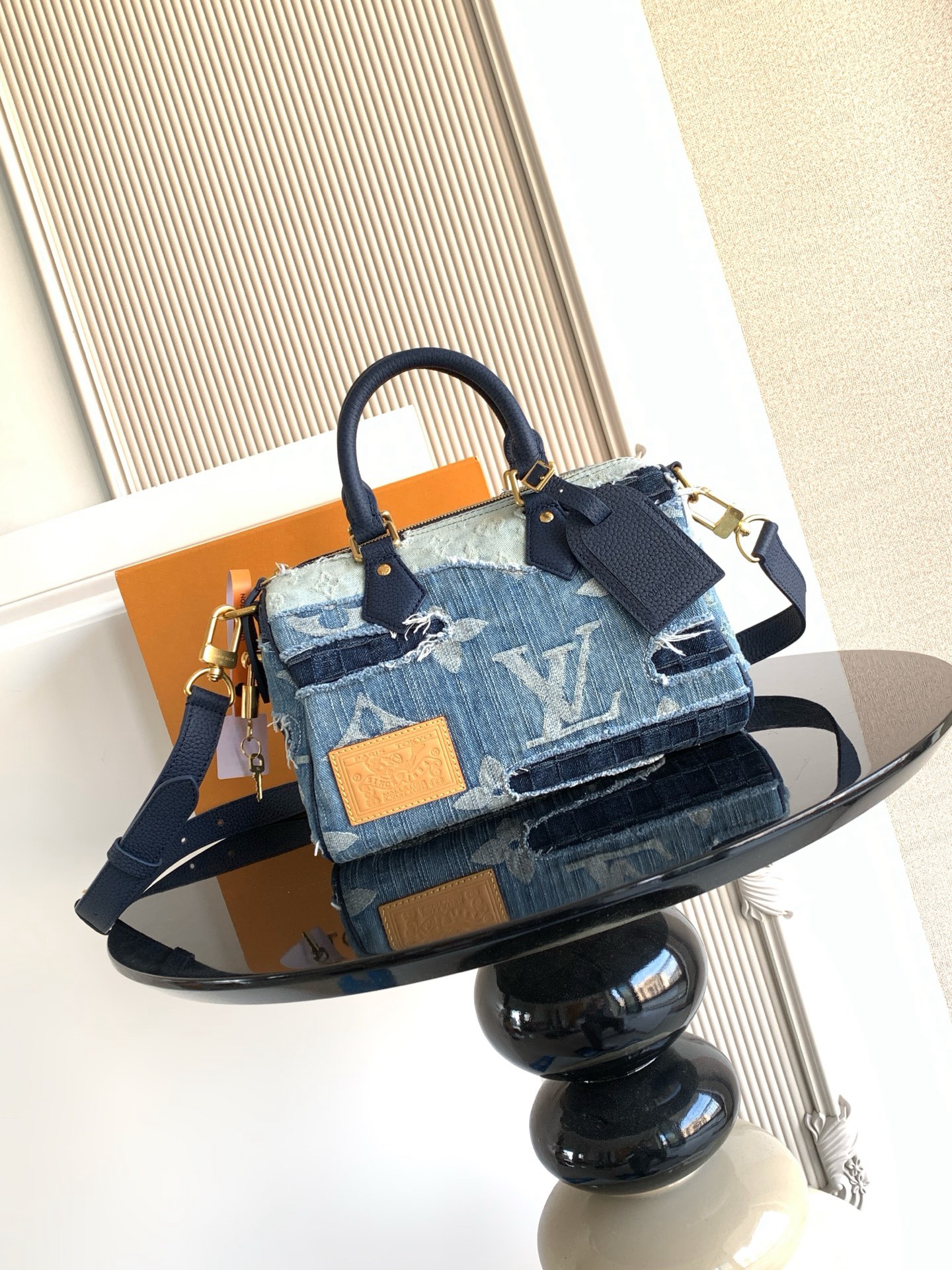 LV X Nigo Sac Speedy Bandoulière 25 Bag Top Quality