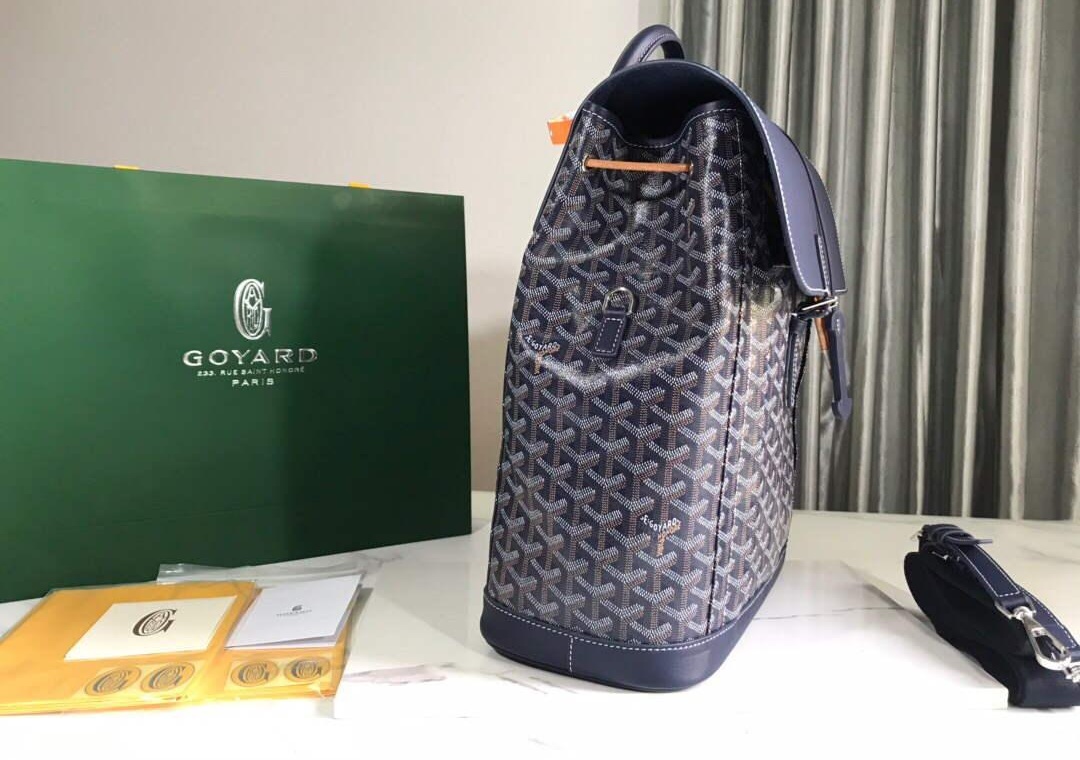 Replica Goyard ALPIN2MMLTY Alpin MM Backpack dark blue