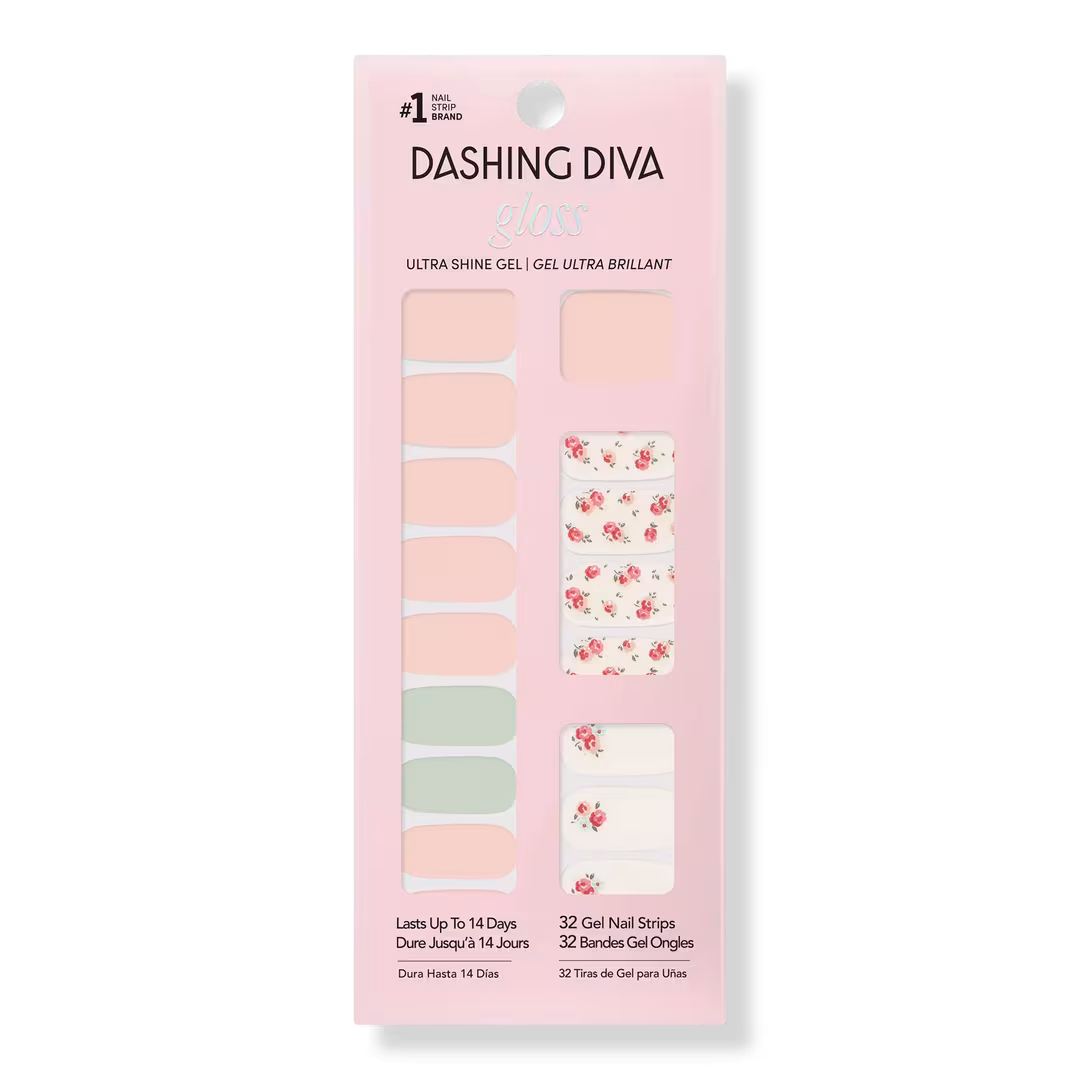 Dashing Diva  GLOSS, Gel Nail Polish Strips, So Very Victorian