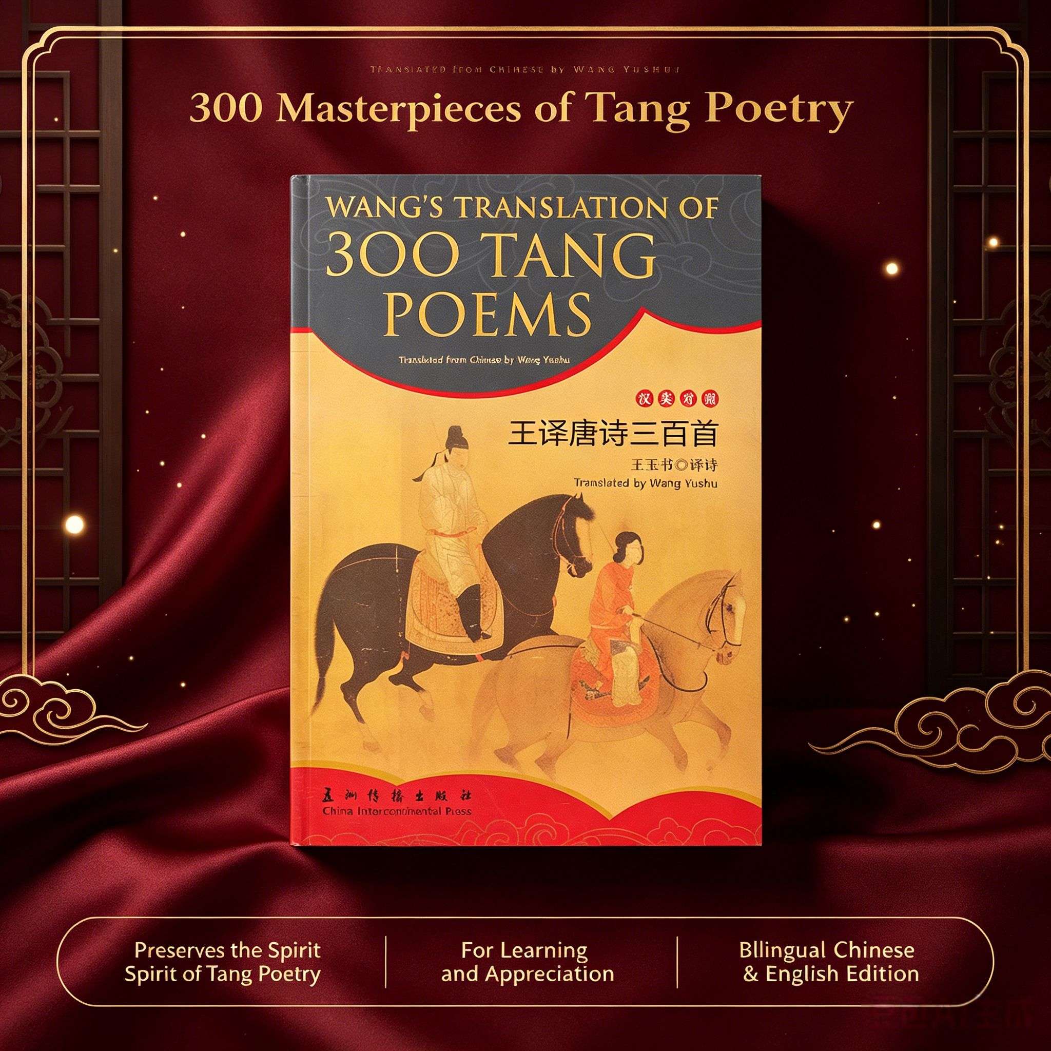 300 Tang Poems: Chinese-English Bilingual Edition (Hardcover)