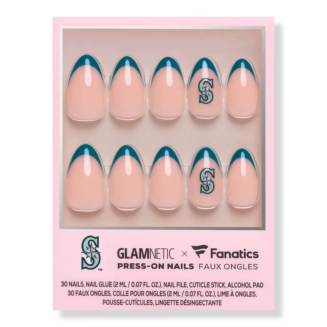 Glamnetic x Fanatics Nail  Seattle Mariners Press-On Nails