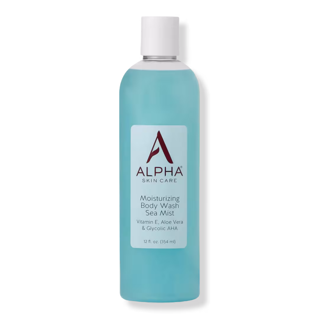 Alpha Skincare  Moisturizing Body Wash Vitamin E, Aloe Vera & Glycolic AHA