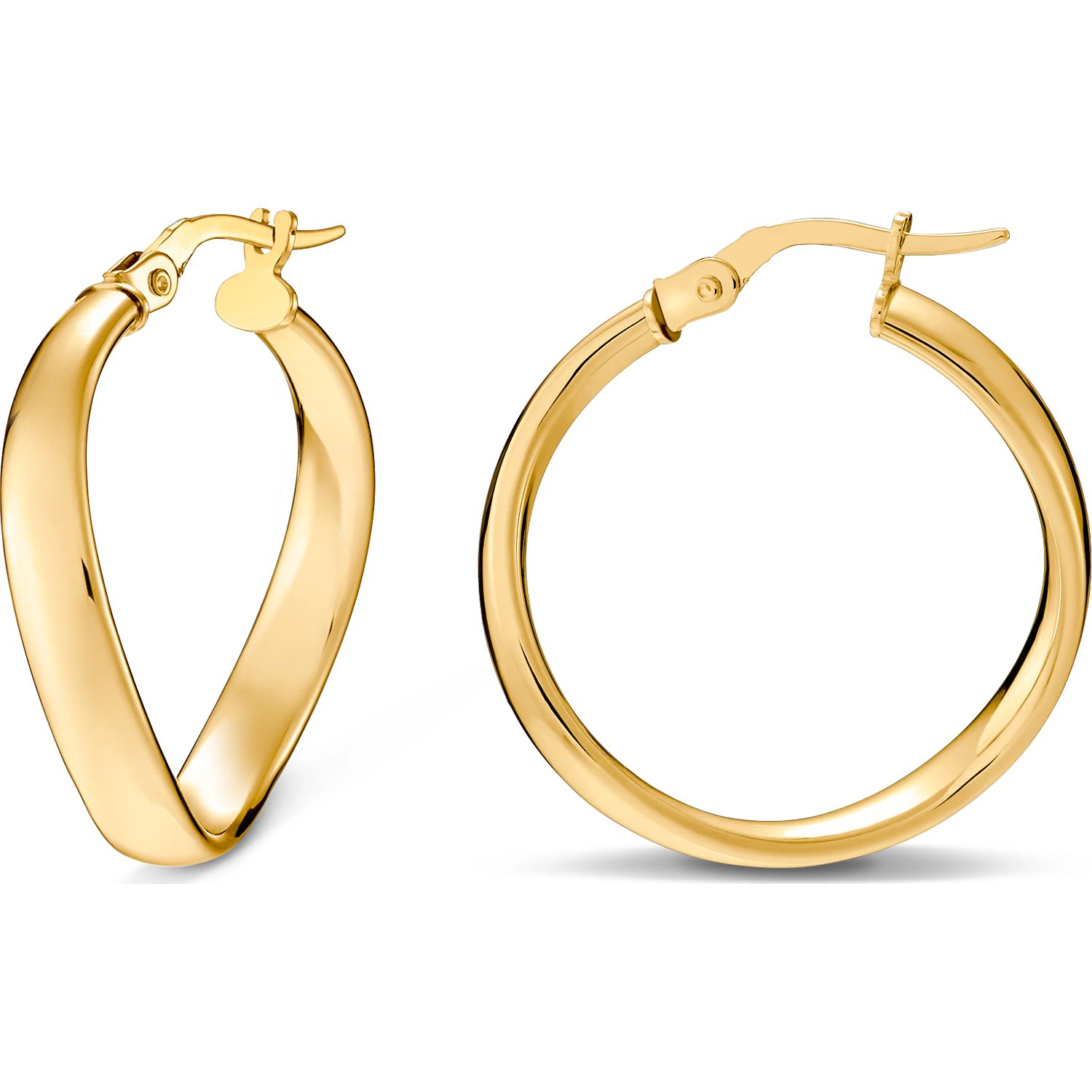 Creolen 375er Gelbgold