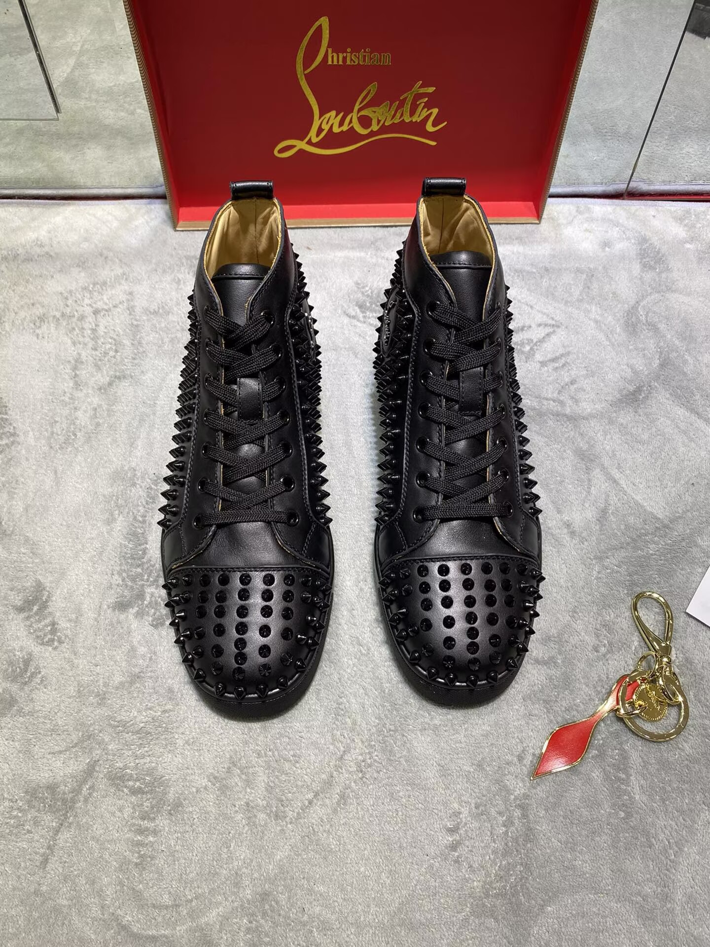 Christian Louboutin Red bottom High-Top - CCSHOES
