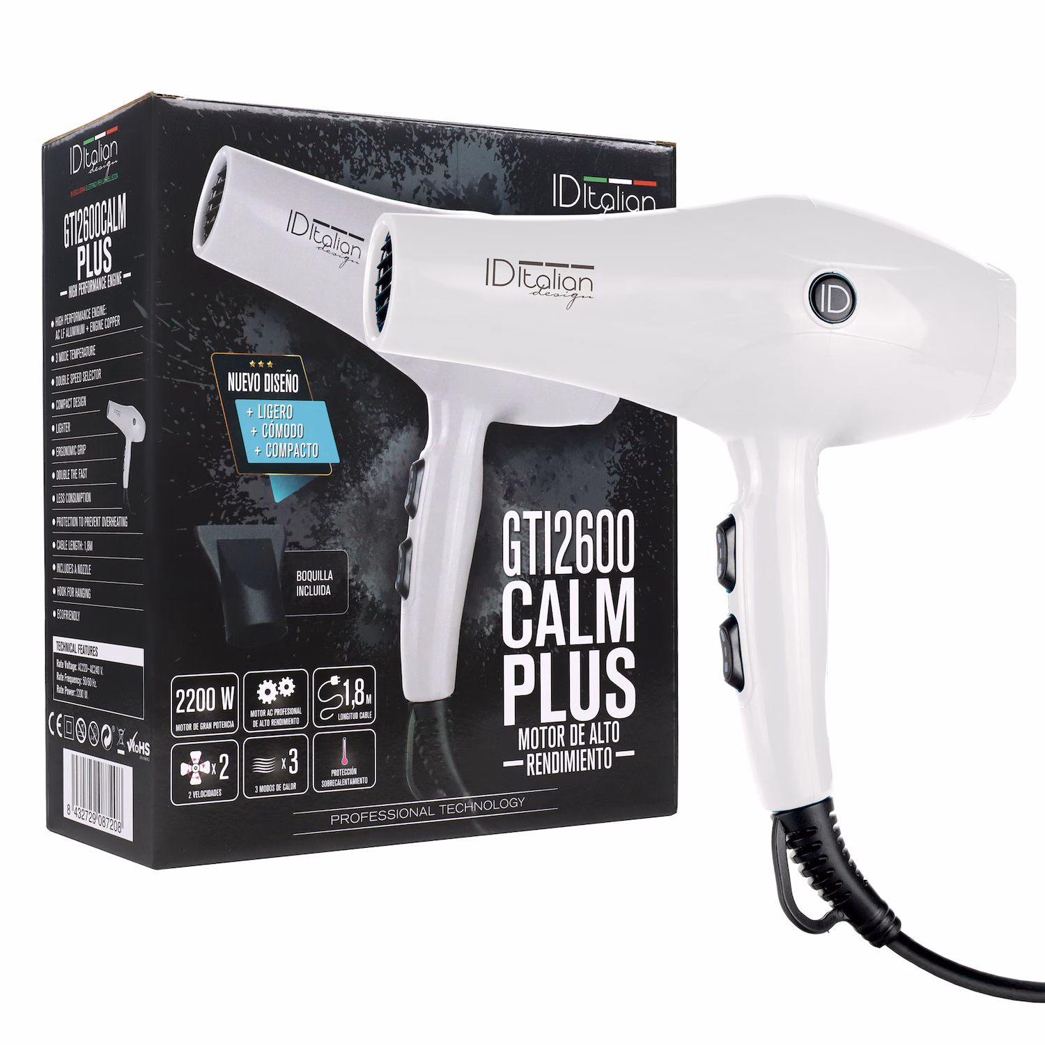 Gti 2600 Calm Plus Hair Dryer  .