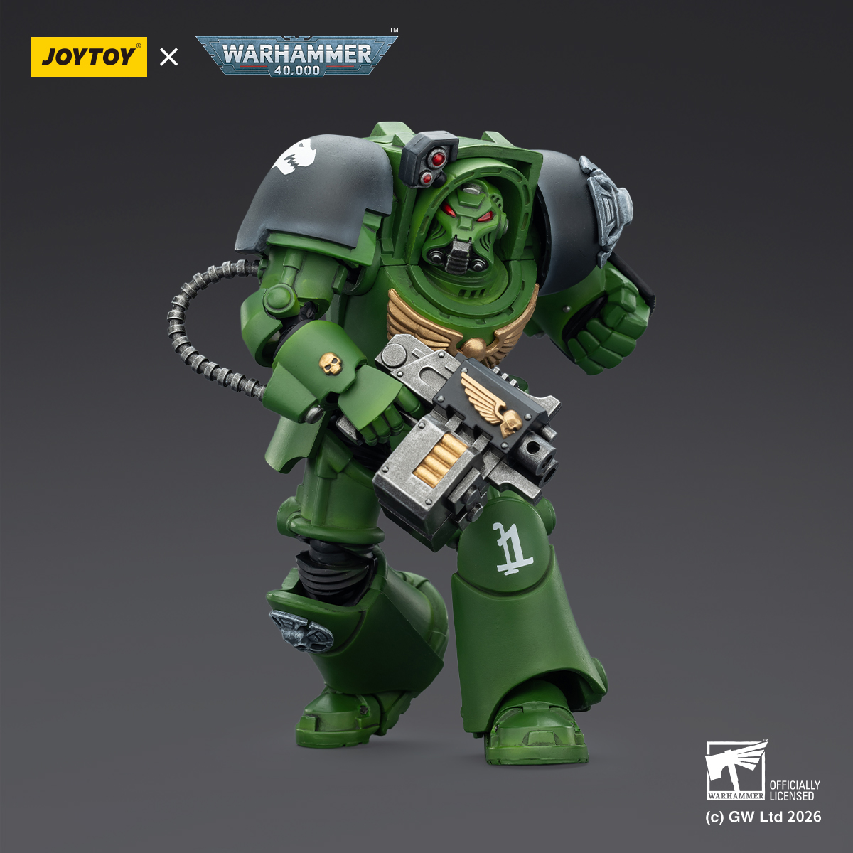 JOYTOY Warhammer 40k 1: 18 Salamanders Terminators - JOYTOY WORLD